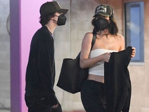 Kylie Jenner and Timothée Chalamet step out together after months; what the couple wore for their date. Pics