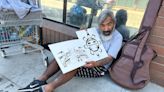This artist sold 102 paintings over 2 years. All of them were created on the streets in Kelowna, B.C.