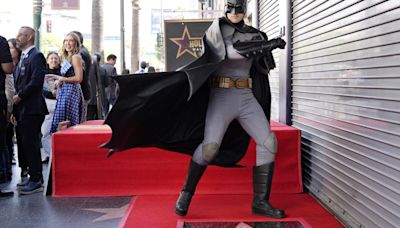 Batman makes history as first superhero with a star on the Hollywood Walk of Fame