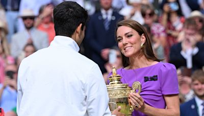 Kate Middleton Calls Prince George and Prince Louis 'the Boys' as She Passes on Their Question to Tennis Champ