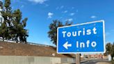 Know those blue ‘Tourist info’ signs? Guess where the ones in downtown Fresno lead