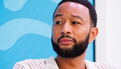 John Legend takes to the stage for a chat at the Cannes Lions