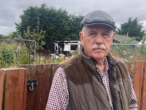 Allotment users 'forced away' by vandalism