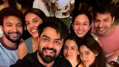 Janhvi Kapoor Hails Her Sunny Sanskari Ki Tulsi Kumari Co-Stars As ‘Best Team’ After Wrapping Up Udaipur Schedule...