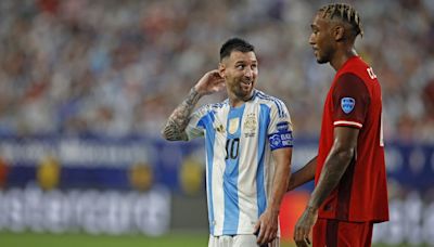 POR QUÉ Lionel Messi NO le quiso cambiar la camiseta a un jugador de Canadá tras la semifinal de la Copa América