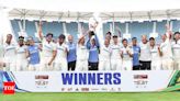 India overcome resilient South Africa to win one-off Test by 10 wickets | Cricket News - Times of India