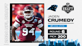 Panthers select Mississippi State DT Jaden Crumedy with 2024 draft's 200th overall pick