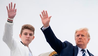 Barron Trump’s Super-Rare Public Appearance With Dad Donald Shows the Hobby They Share