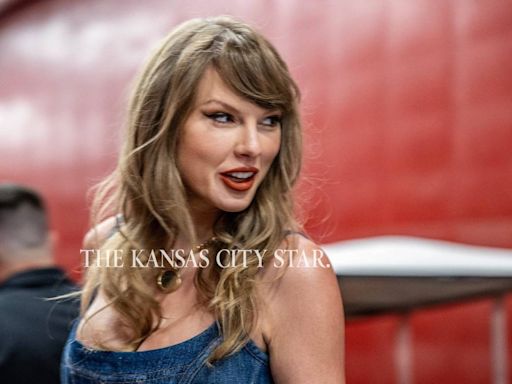 Taylor Swift arrives for Sunday’s game showing her full support for the KC Chiefs