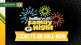 Tickets for ‘Packers Family Night’ now on sale