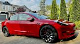 A tough update: Scraped my Tesla Model 3's Uberturbine wheels | Team-BHP