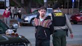 Heckler shoves pro-Palestine protester at Stanford, officers step in
