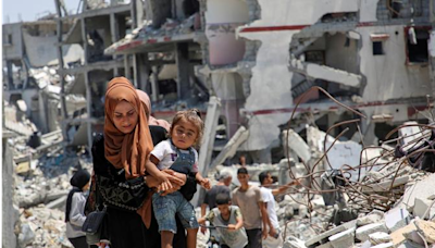 Israeli airstrike hits school sheltering people in Gaza, killing at least 30