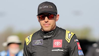 Aric Almirola suspended by Joe Gibbs Racing after physical altercation with Bubba Wallace, per report