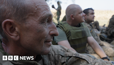 Russia-Ukraine war: Meeting the recruits preparing for battle