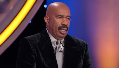 Family Feud's Steve Harvey Left Shocked And Speechless By Both Face-Off Answers To 'Sexy Dreams' Question