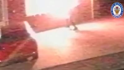 CCTV shows arson attack that left man, 26, dead in Wolverhampton