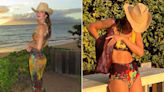 Kendall Jenner Puts on Beachside Fashion Show in Sexy Vintage Look