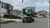 ‘This is so Florida.’ Giant Publix shopping cart spotted cruising through neighborhood