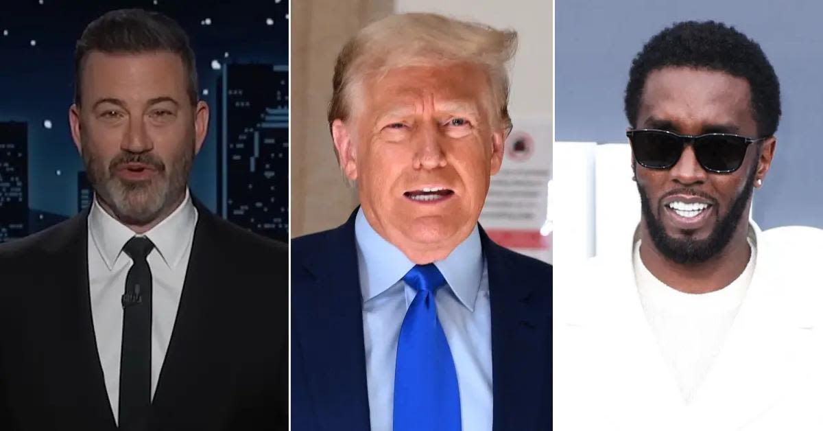 Jimmy Kimmel Trolls Donald Trump for Calling Sean 'Diddy' Combs a 'Good Guy' and Friend Years Before Rapper's Trafficking Arrest