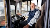 Longest serving bus driver vows to stay behind wheel