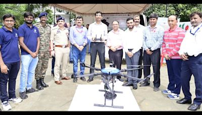 Drone-based seed dispersal project rolled out to enhance green cover on Trikuta hills