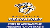 Watch to win Nashville Predators playoff tickets