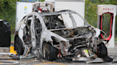 Tesla Catches Fire, Burns to a Crisp at Supercharging Station