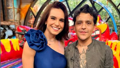 Exhiben a Christian Nodal por la forma en la que miró a Tania Rincón en HOY; Maryfer Centeno lo analiza: “Como borreguito”