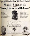Love, Honor and Behave (1920 film)