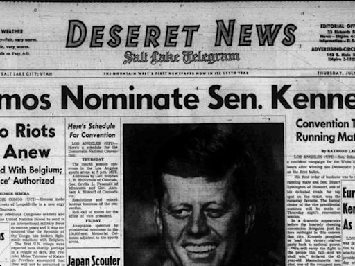 Deseret News archives: John F. Kennedy wins Democratic nomination in 1960