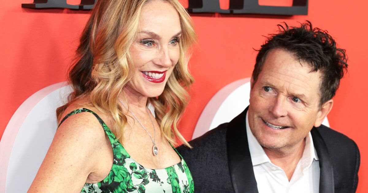 Michael J Fox ‘can’t keep eyes off’ wife Tracy before picking up huge honour