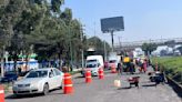 Bacheo en la México-Querétaro afecta circulación hacia CDMX