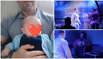 ¡Se te borró la sonrisa! Comediante agredido en pleno show; ¿qué dijo sobre un bebé de 3 meses? (VIDEO)