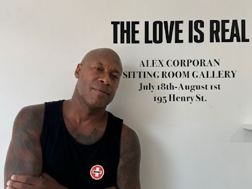 A photo recap of Alex Corporan's "The Love Is Real" photo show at NYC's The Sitting Room Gallery