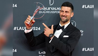 Novak Djokovic encabeza ganadores de los premios Laureus 2024