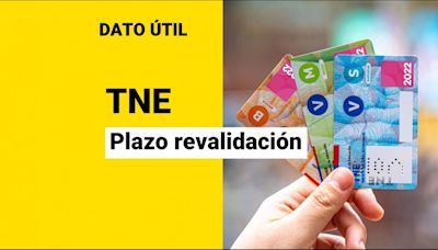 Revalidación TNE: Este es el último plazo para renovar tu pase escolar