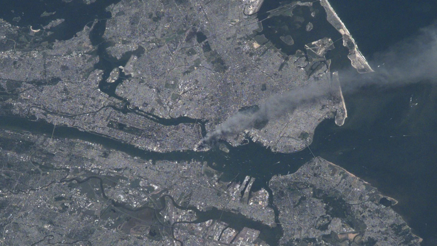 Cosmosphere shares photo from ISS taken on 9/11