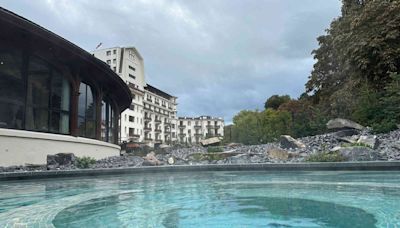 Evian's Newest Spa Opened at the Source of Its Water in the French Alps — See Inside