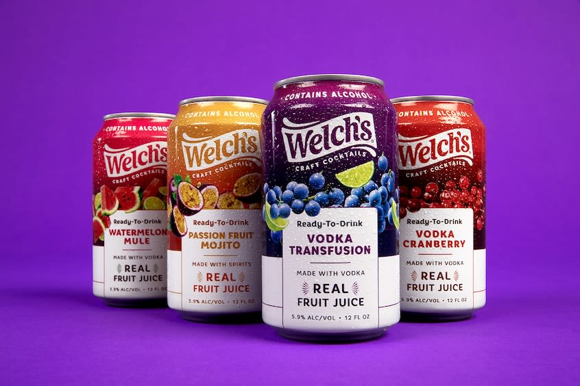 Welch's Is Looking Out For Parents This Time With New Canned Cocktails