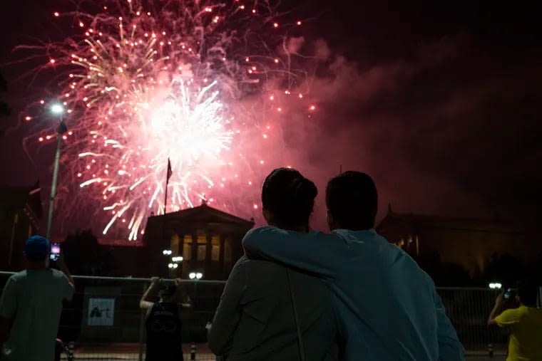 Where to watch July 4 fireworks in Philly, the suburbs, and at the Jersey Shore