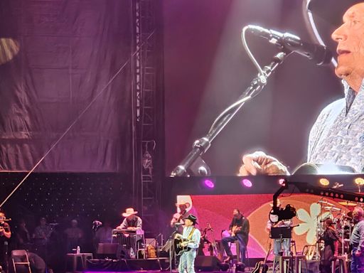 George Strait plays for 47,000 at Ford Field, salutes officers in wake of Trump shooting