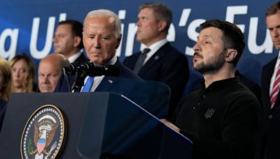 Esta fue la reacción de Volodímir Zelenski después de que Joe Biden lo presentó como Putin - El Diario NY