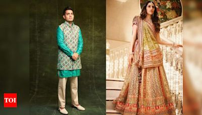 Anant Ambani-Radhika Merchant Wedding: Ambani family Garba night: Akash and Shloka Ambani nail ethnic fashion | - Times of India