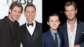 Chris Hemsworth says it's 'impossible' to pick a favorite between Tom Hiddleston and Tom Holland because they're like his brothers: 'I love them both'