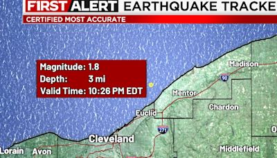 Earthquake detected in Northeast Ohio: Did you feel it?