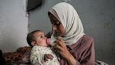 These Palestinian mothers in Gaza gave birth Oct. 7. Their babies have known only war