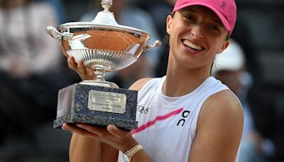 Iga Swiatek volvió a amargar a Sabalenka y se quedó con la copa en Roma