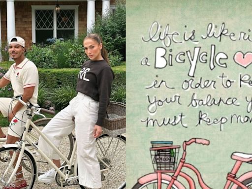 Hamptons happy hour: JLo adds biking with male pal to 4th of July weekend plans amid Bennifer divorce rumours