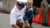 USS Leyte Gulf returns to Norfolk from final deployment before decommissioning